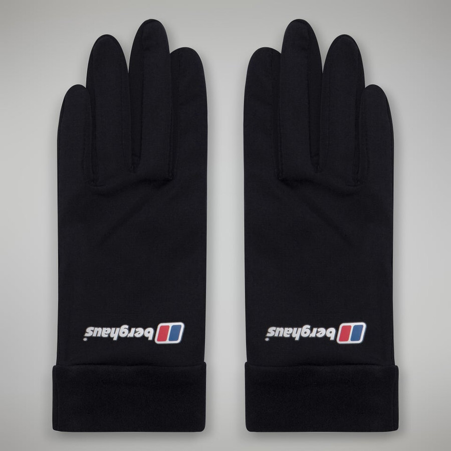 unisex berghaus handschuh liner - schwarz berghaus