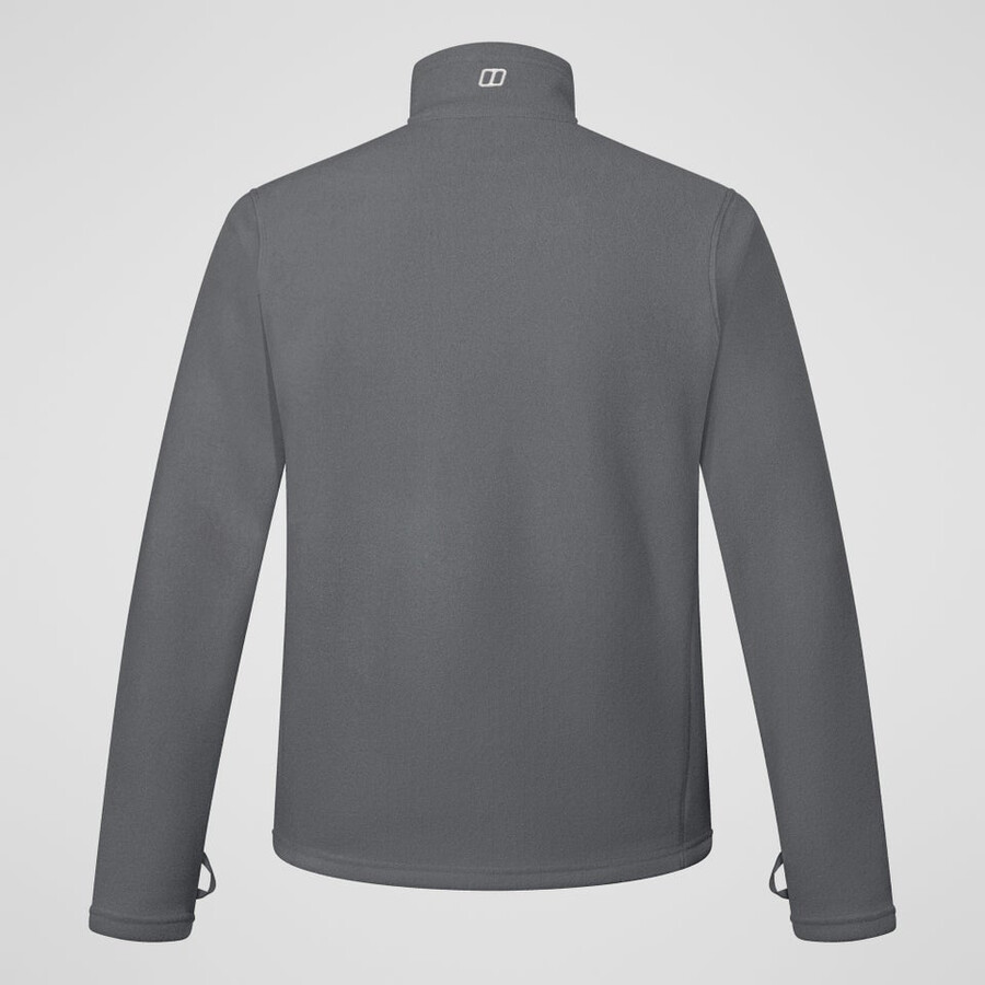 men s prism interactive polartec fleece jacket - grey berghaus