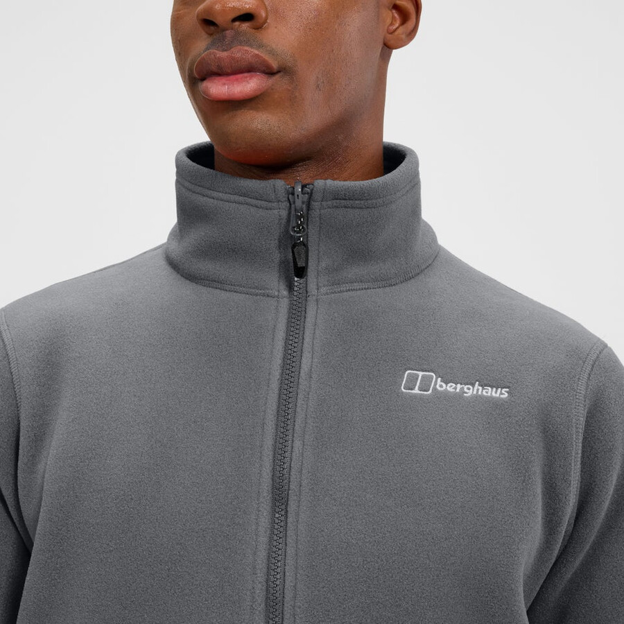 men s prism interactive polartec fleece jacket - grey berghaus