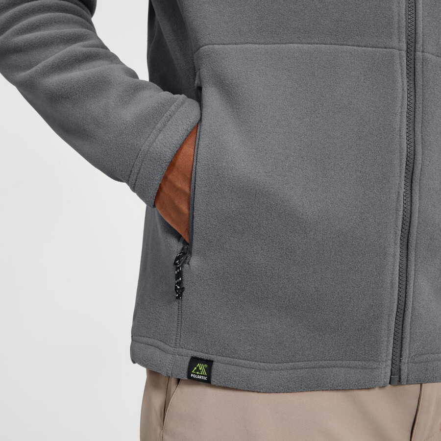 men s prism interactive polartec fleece jacket - grey berghaus