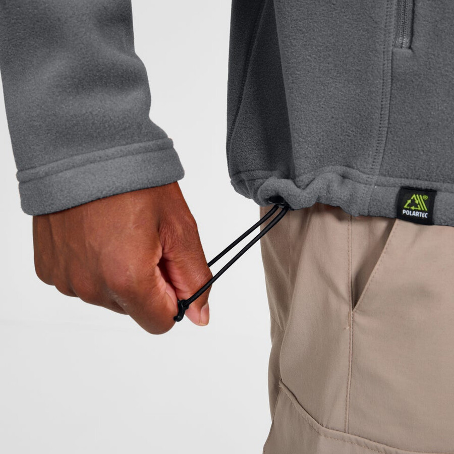 men s prism interactive polartec fleece jacket - grey berghaus