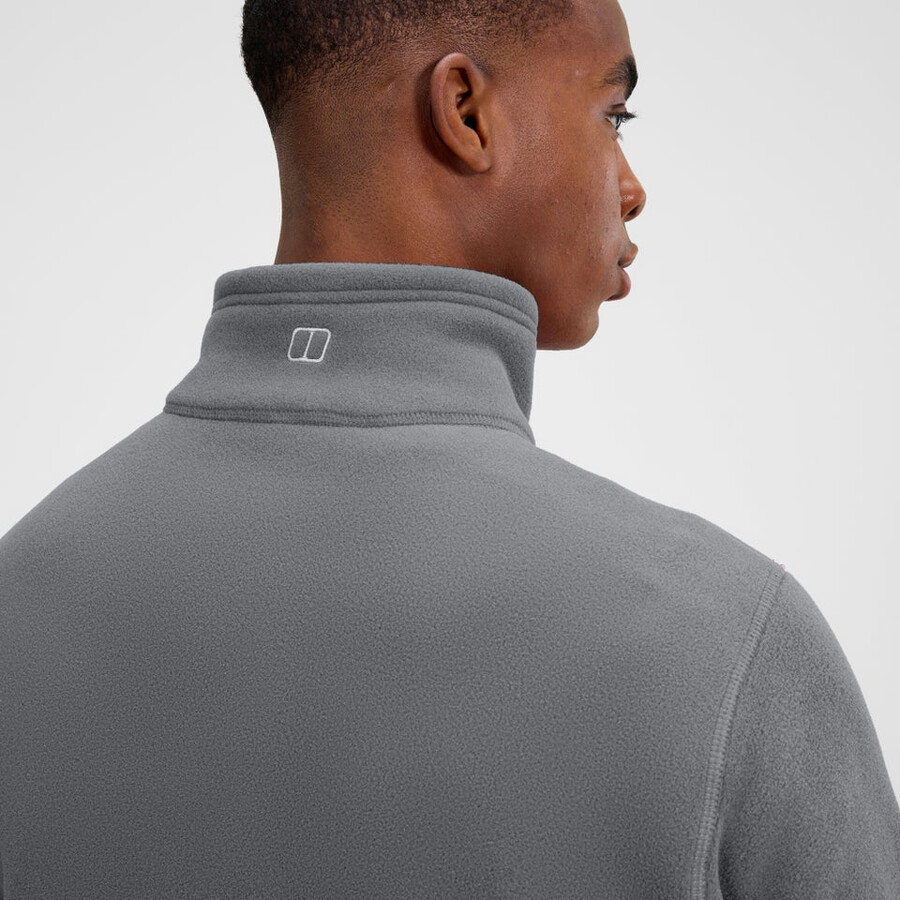 men s prism interactive polartec fleece jacket - grey berghaus