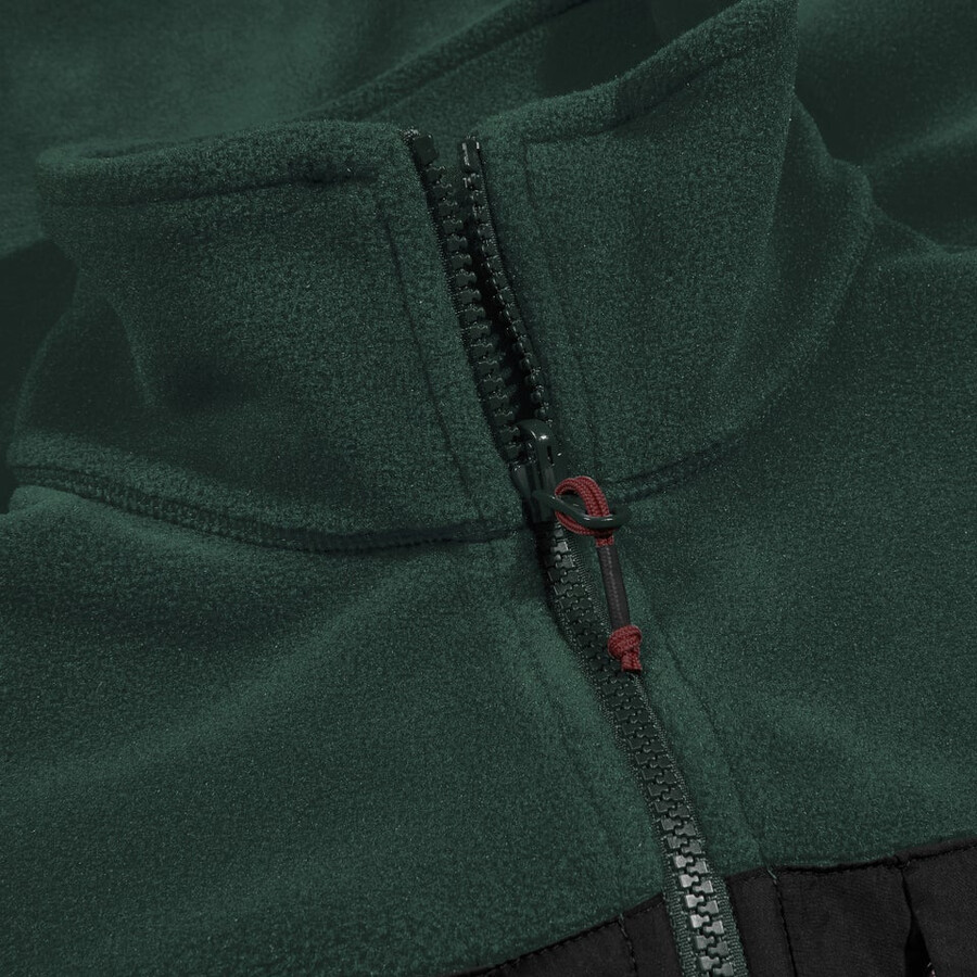 men s prism guide interactive polartec fleece jacket - greenblack die berghaus