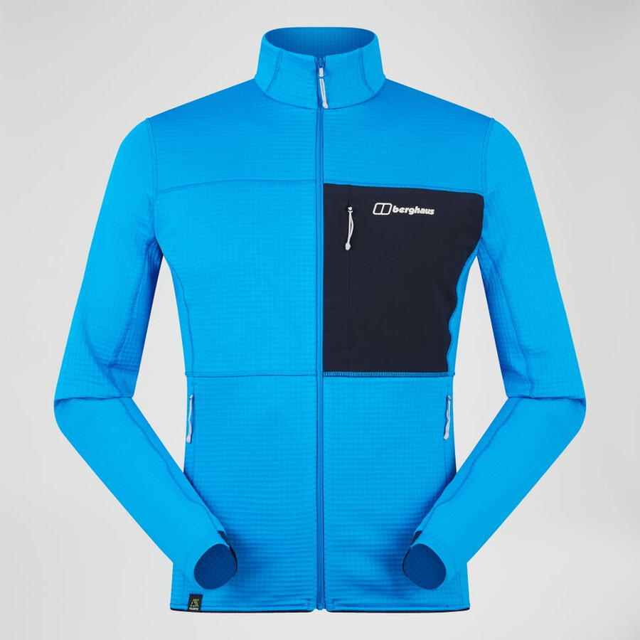 männer s ridge-hiker jacke - blauschwarz berghaus