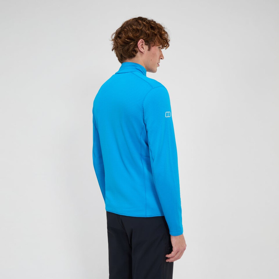 männer s ridge-hiker jacke - blauschwarz berghaus