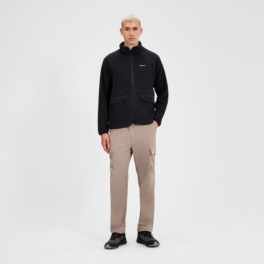 men s hanby entspannte jacke - schwarz berghaus