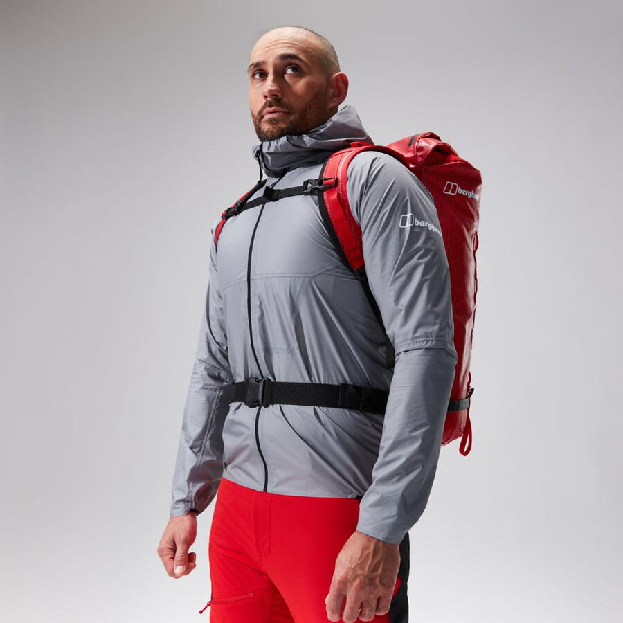men s mtn guide hyper lt jacke - grau berghaus