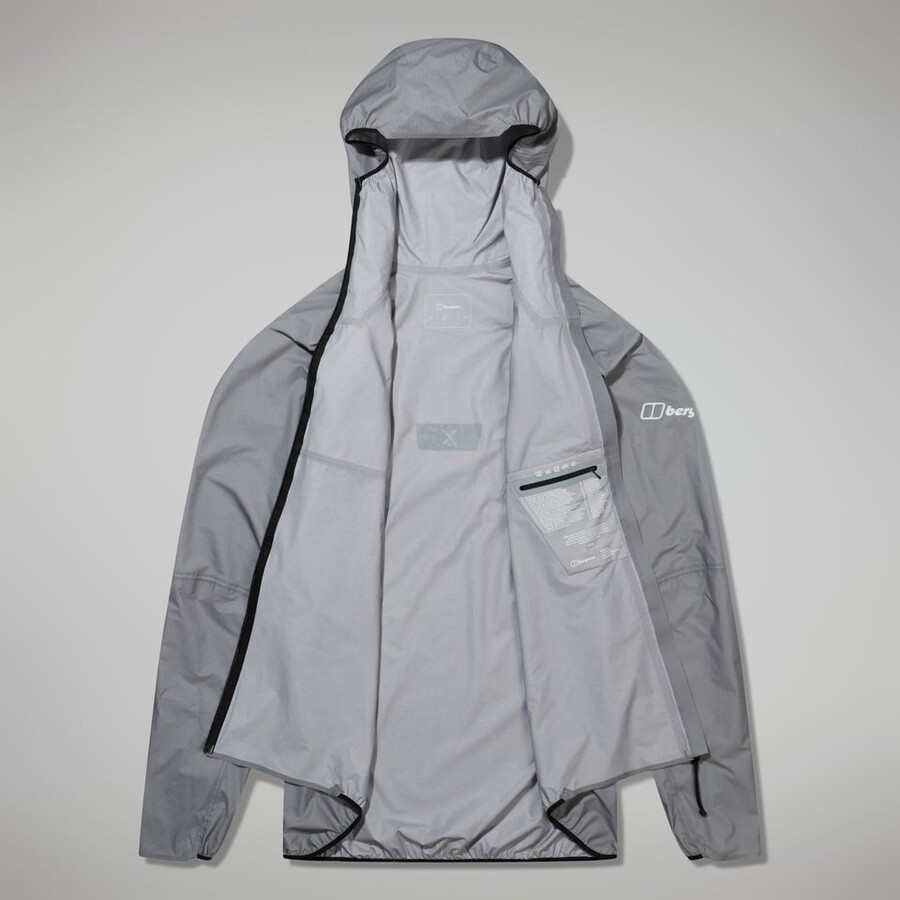 men s mtn guide hyper lt jacke - grau berghaus