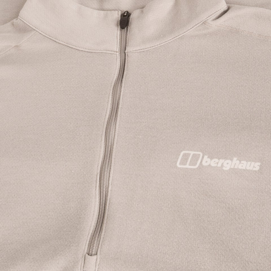 männer ivyhill half zip top - grey berghaus