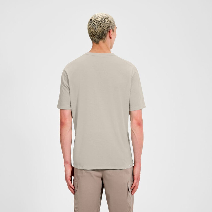men s entspannt mit kurzen Ärmeln tech tee - grau berghaus
