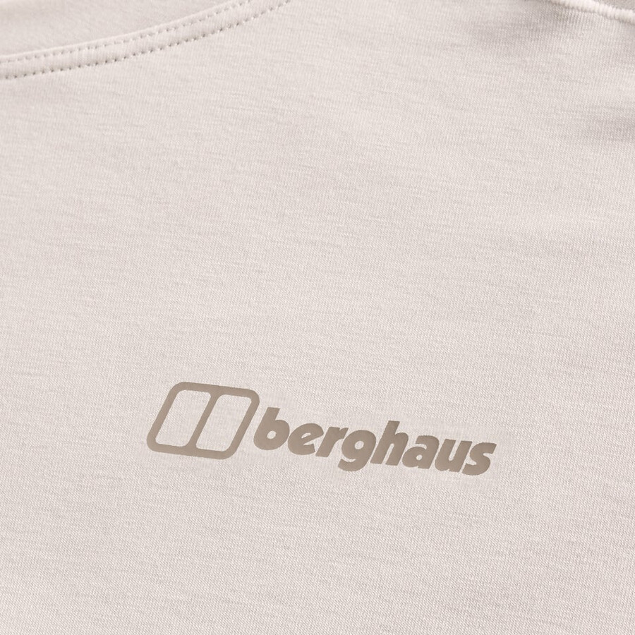 men s delta long sleeve tech tee - grau berghaus