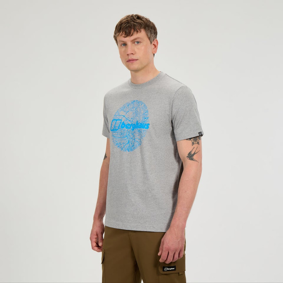männer-karte für die toon tee - grau berghaus
