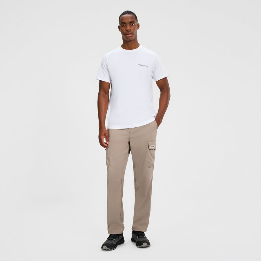 männer koordinaten tee - white berghaus