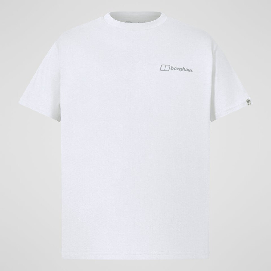 männer koordinaten tee - white berghaus