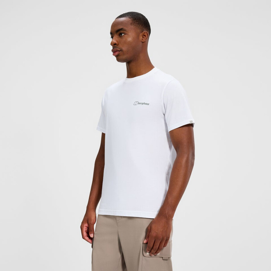 männer koordinaten tee - white berghaus
