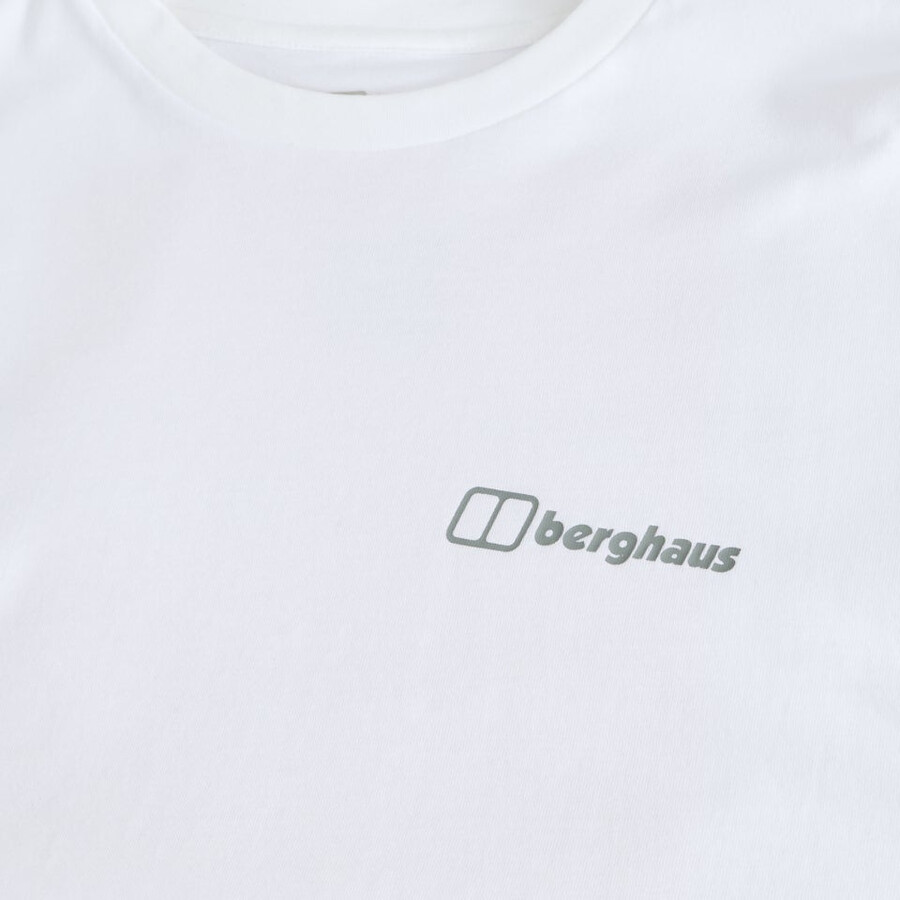 männer koordinaten tee - white berghaus
