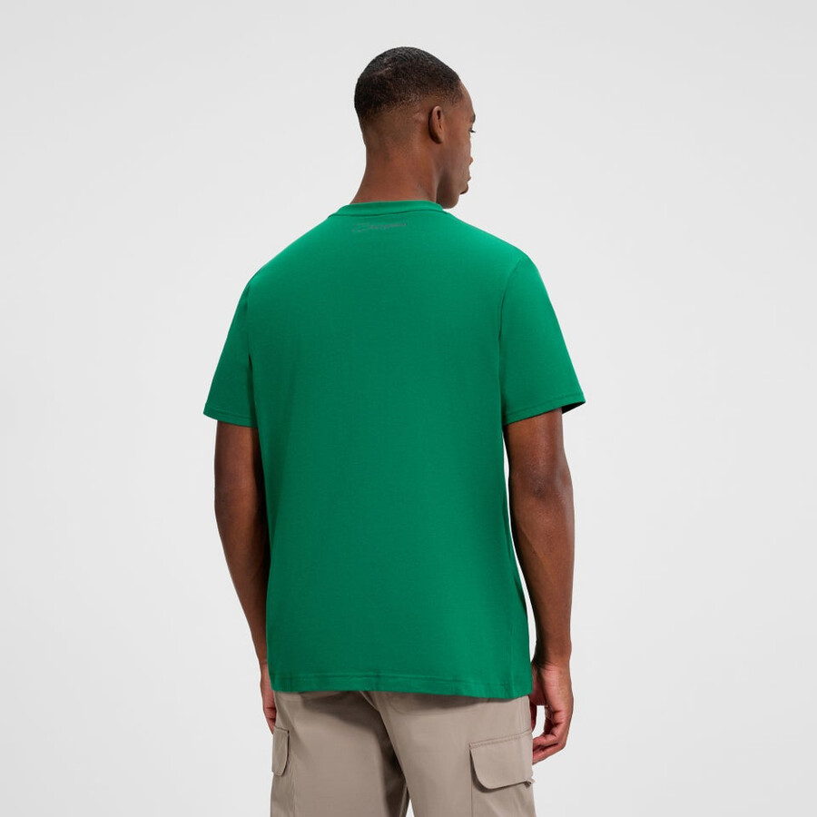 men s mountain strike tee - green berghaus
