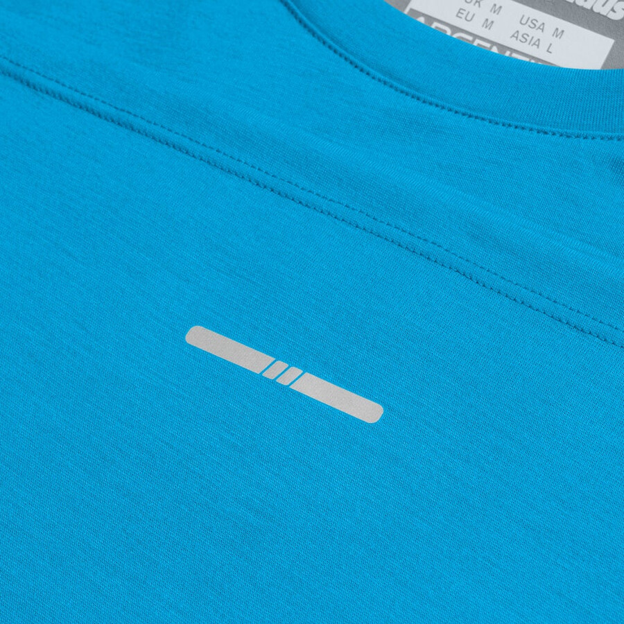 men s terrain trek tech tee - blaugrau berghaus