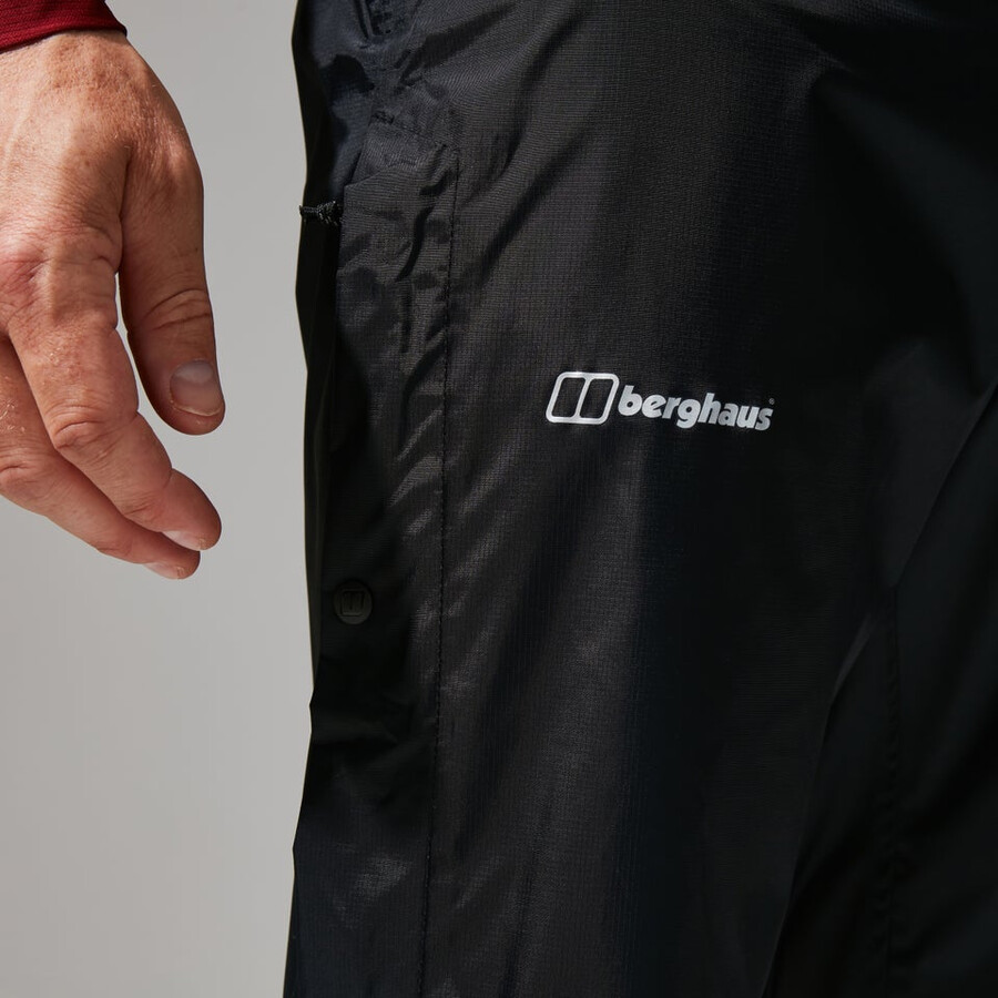 men s deluge 2.0 hose - black die berghaus