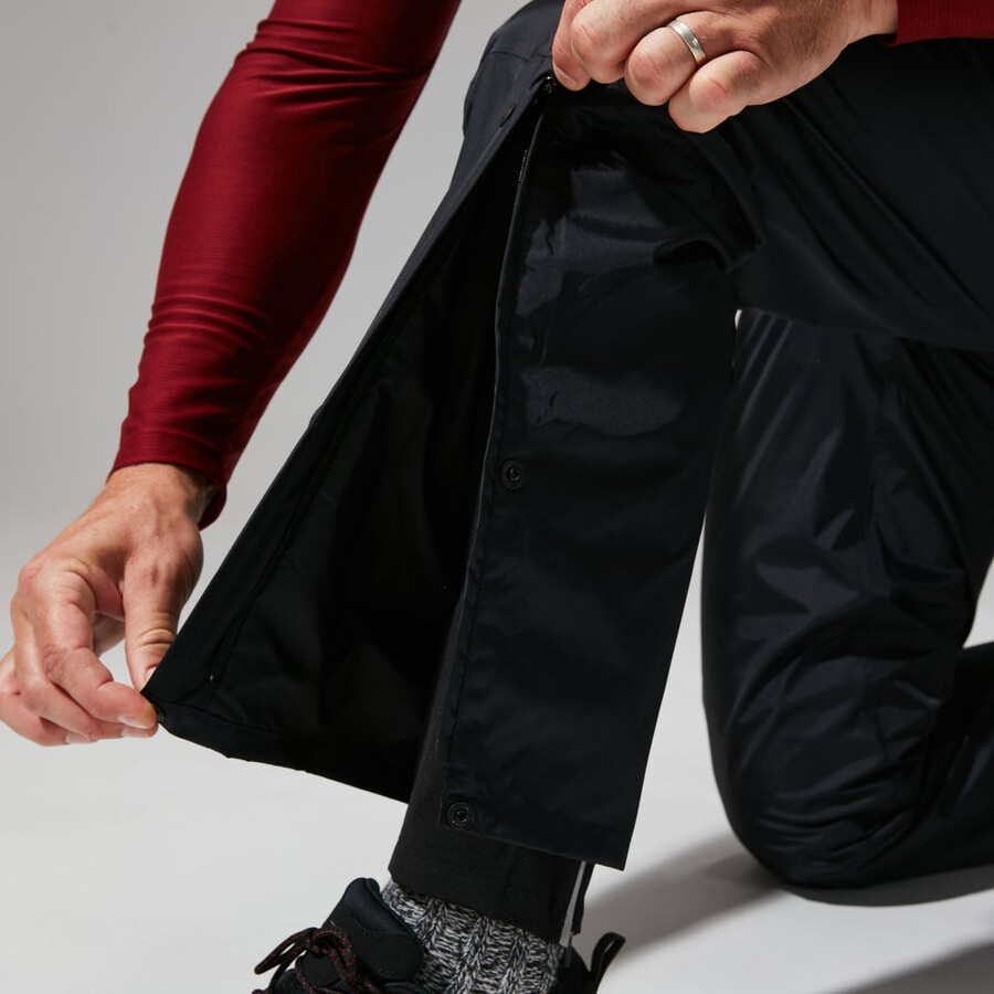 men s deluge 2.0 hose - black die berghaus