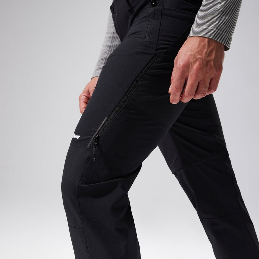 men s mtn guide alpine pant - black die berghaus