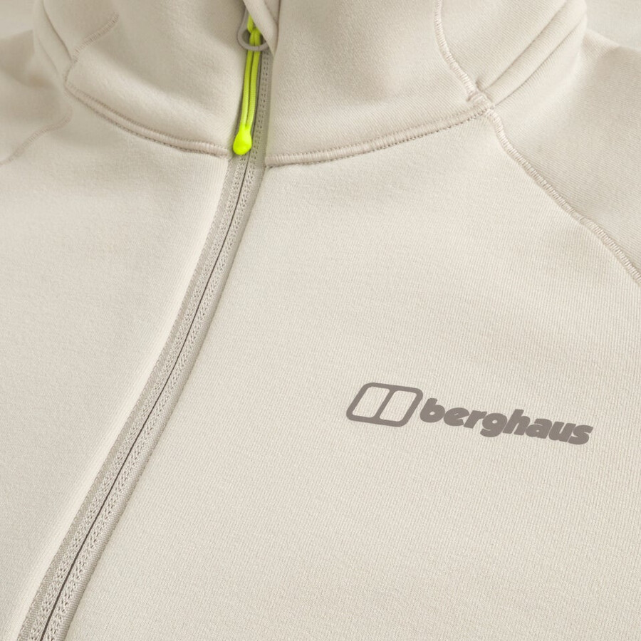women s kinetic powerstretch-jacke - grau berghaus