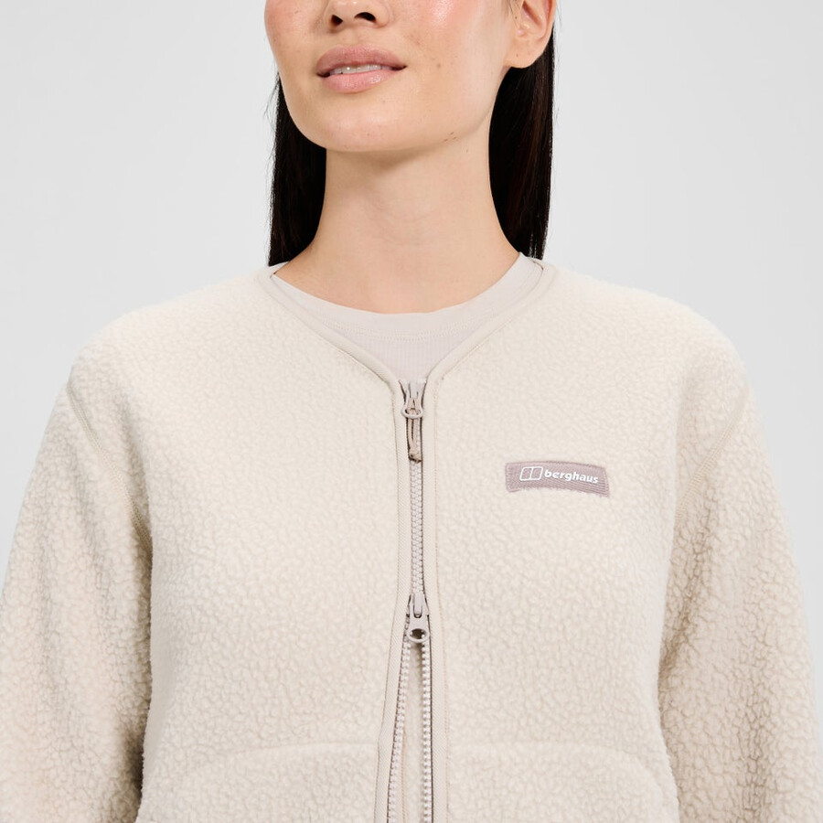 women s hanby entspannte jacke - grau berghaus