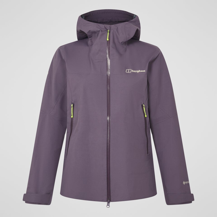 frauen s summit seeker gore-tex-jacke - lila berghaus