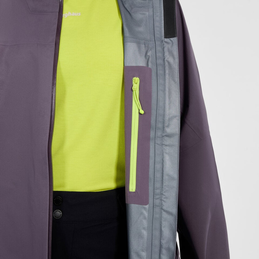 frauen s summit seeker gore-tex-jacke - lila berghaus