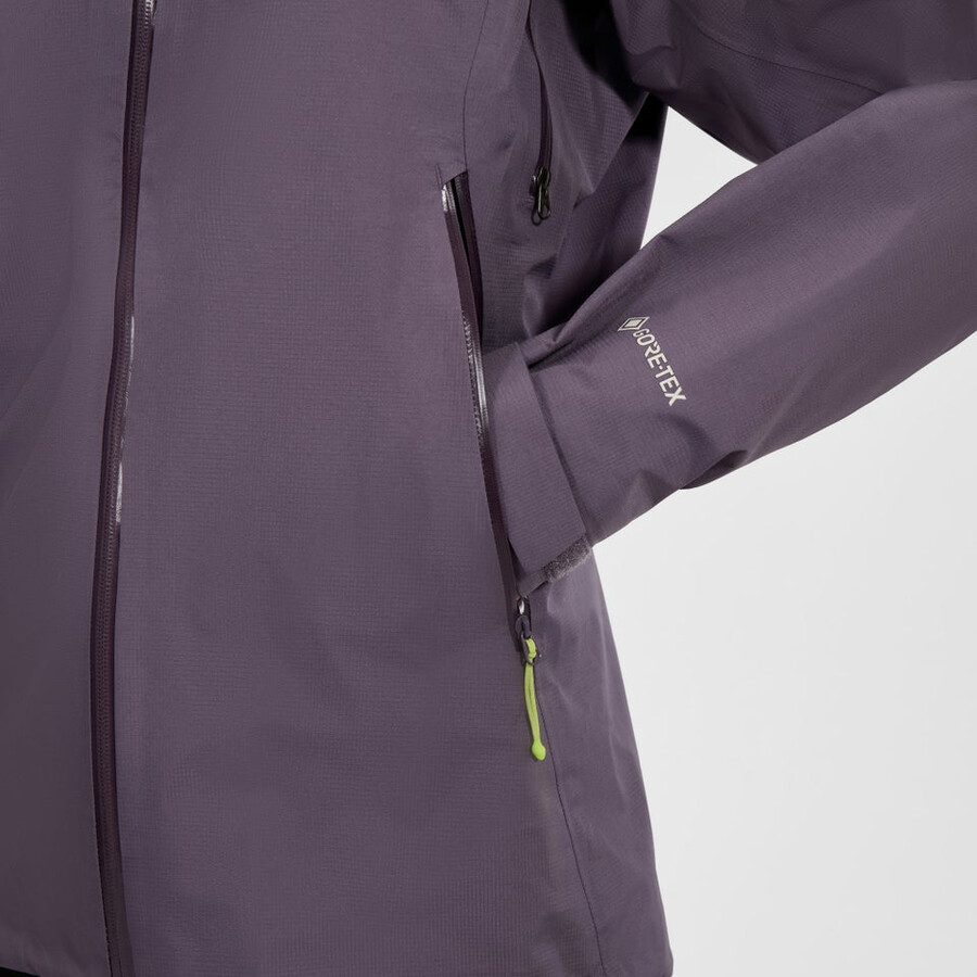 frauen s summit seeker gore-tex-jacke - lila berghaus