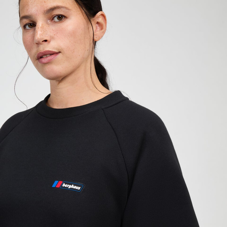unisex storm 25 short sleeve tee - black die berghaus