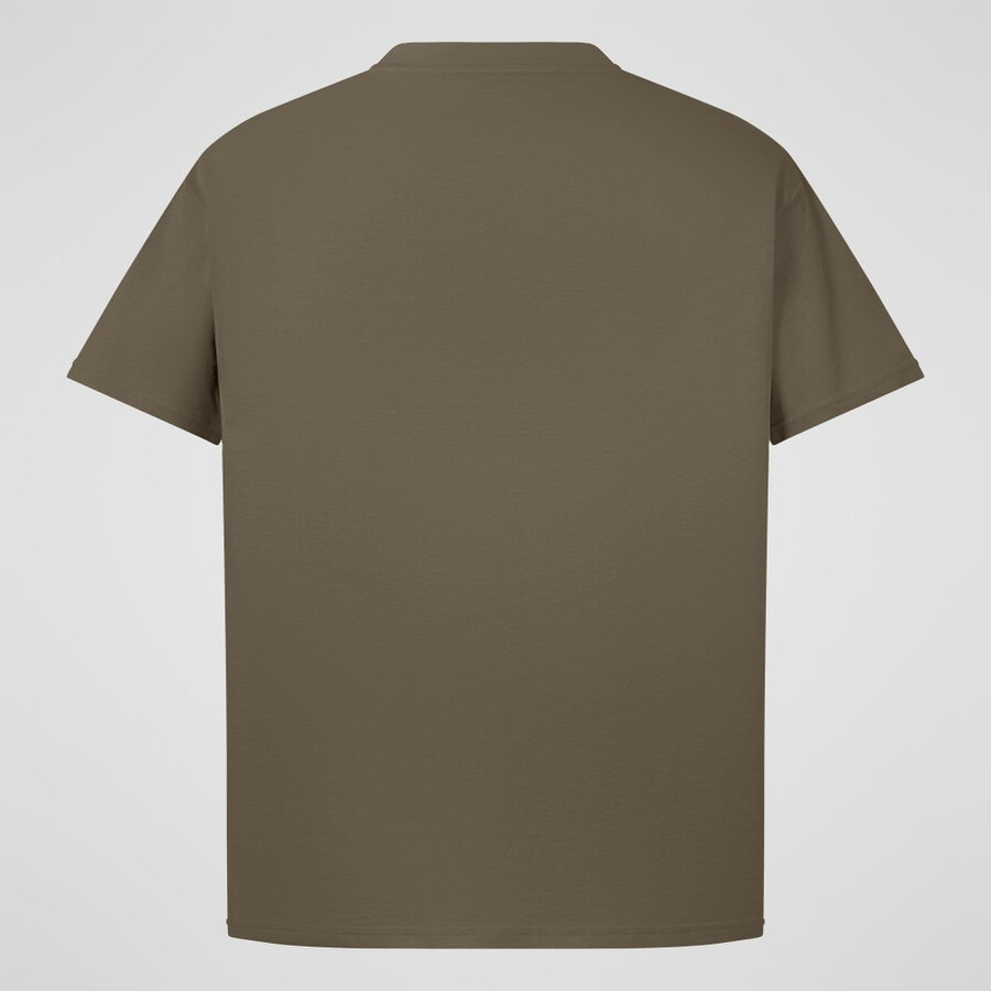 unisex-die b tee - brown berghaus