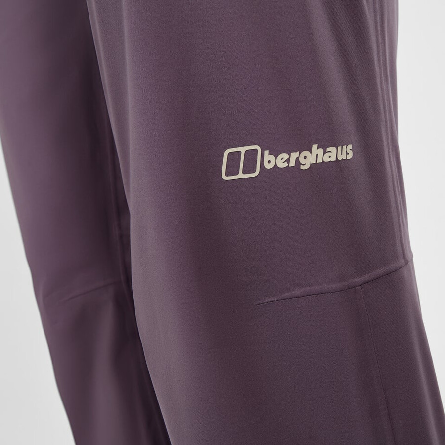 frauen s ridge-roamer softshell pant lila berghaus