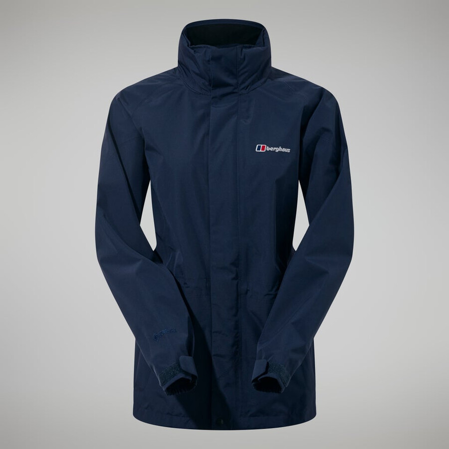 women s glissade gore-tex interaktives jacke - dark blue berghaus