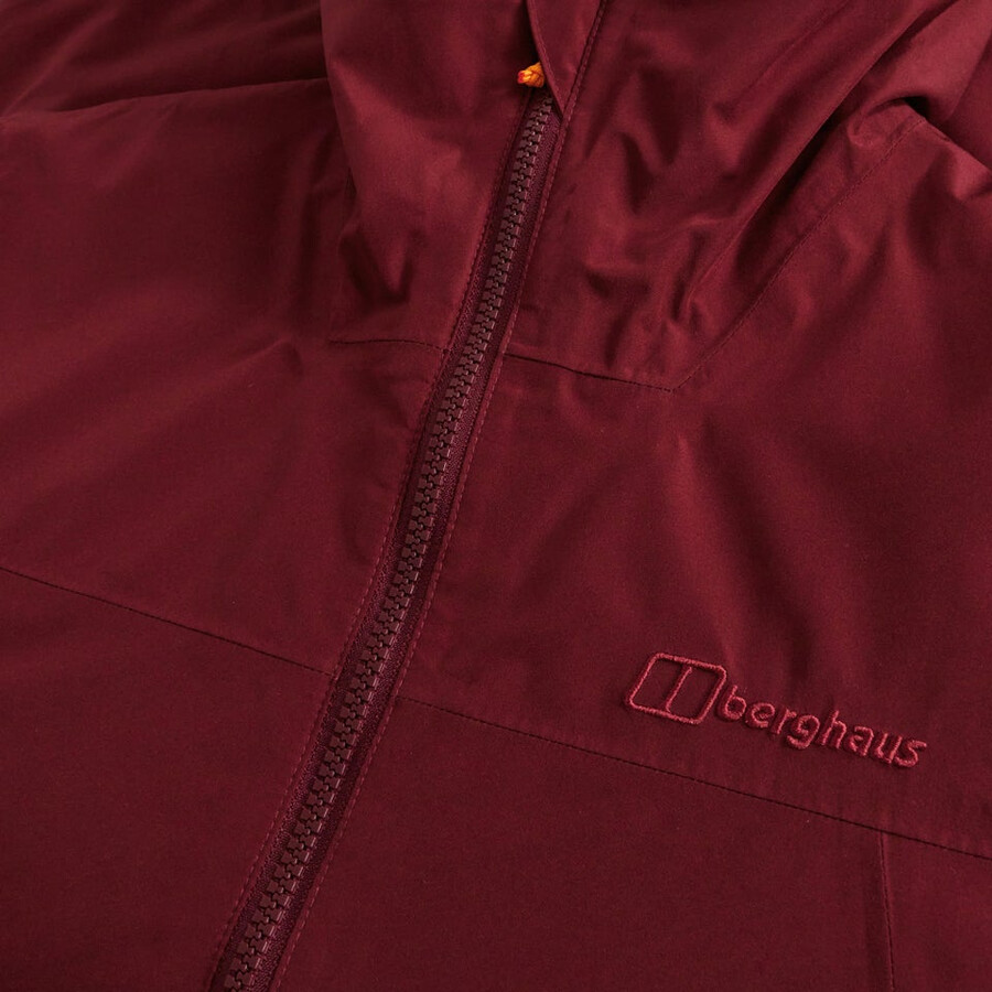 women s deluge pro 3.0-wattierte jacke - rot berghaus