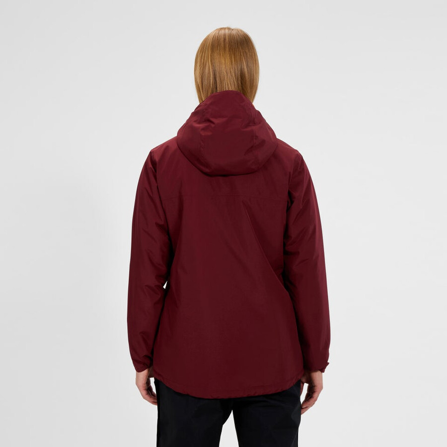 women s deluge pro 3.0-wattierte jacke - rot berghaus