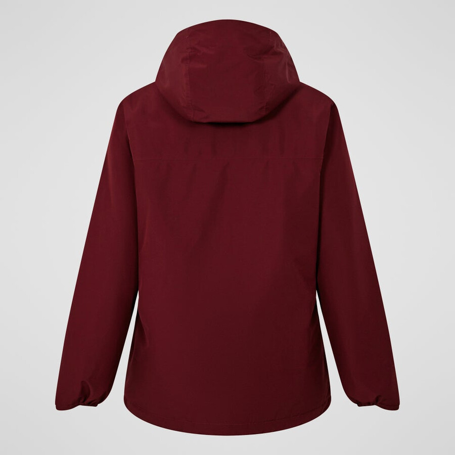 women s deluge pro 3.0-wattierte jacke - rot berghaus