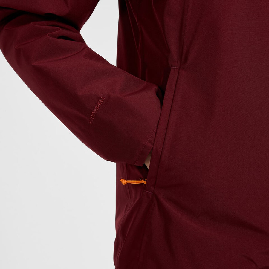 women s deluge pro 3.0-wattierte jacke - rot berghaus