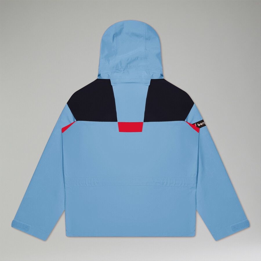 unisex trango gore-tex wasserdichte jacke - blau berghaus
