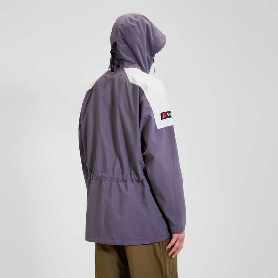 unisex berg meru gore-tex-jacke - lilagrau berghaus